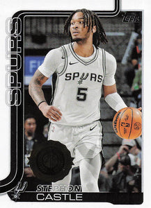 2025-26 Topps Basketball Stephon Castle #197