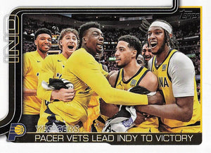 2025-26 Topps Basketball Yes'Cers: Pacer Vets Lead Indy To Victory #280
