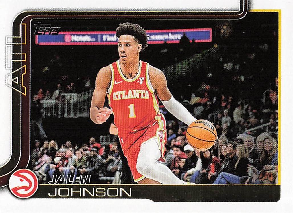 2025-26 Topps Holiday Basketball Jalen Johnson #H52