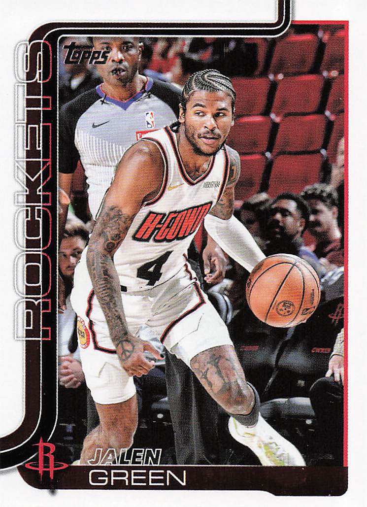 2025-26 Topps Basketball Jalen Green #175