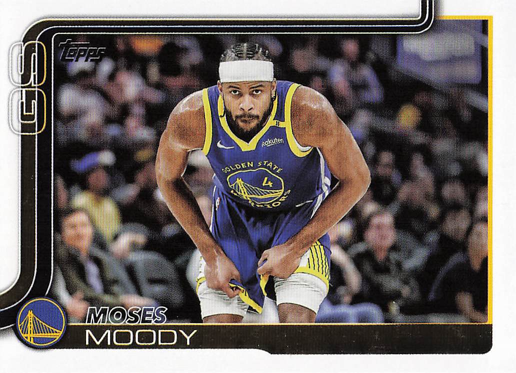 2025-26 Topps Basketball Moses Moody #140