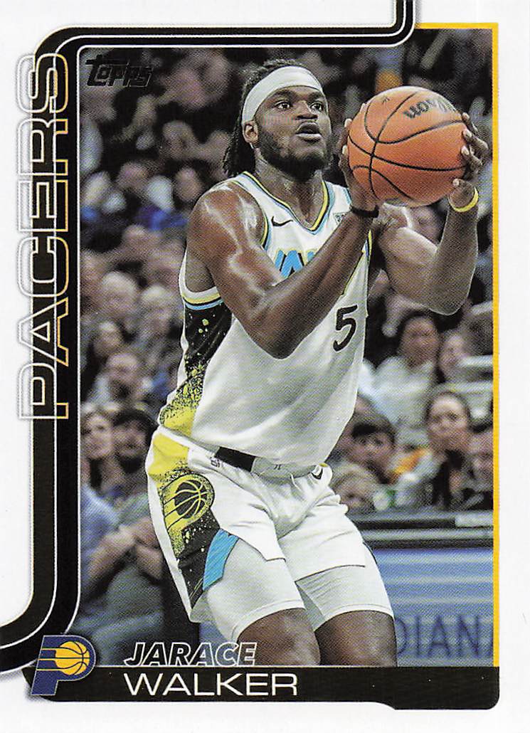 2025-26 Topps Basketball Jarace Walker #50