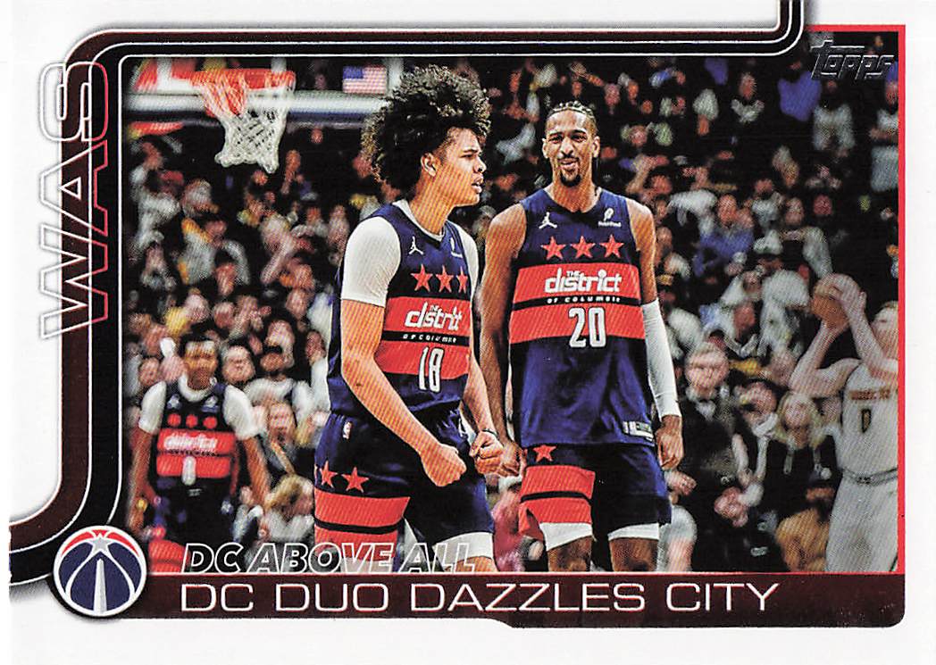 2025-26 Topps Basketball DC Above All: DC Duo Dazzles City #285