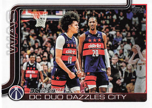 2025-26 Topps Basketball DC Above All: DC Duo Dazzles City #285
