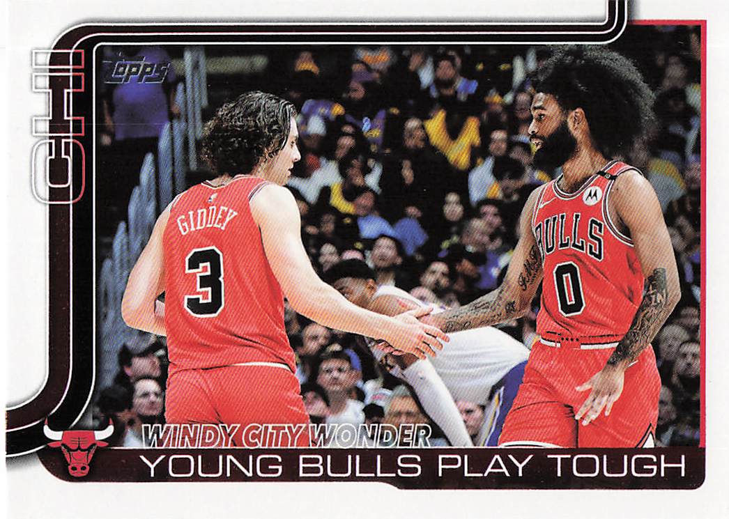2025-26 Topps Basketball Windy City Wonder: Young Bulls Play Tough #277