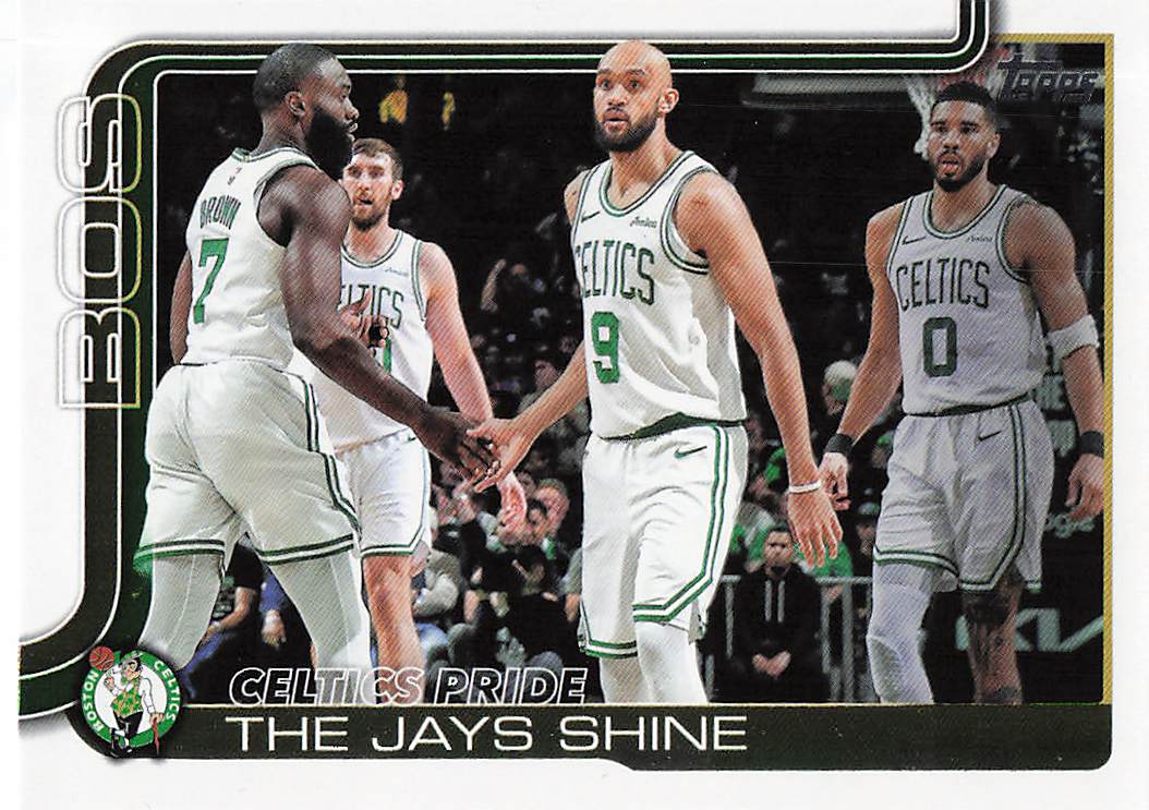 2025-26 Topps Basketball Celtics Pride: The Jays Shine #272