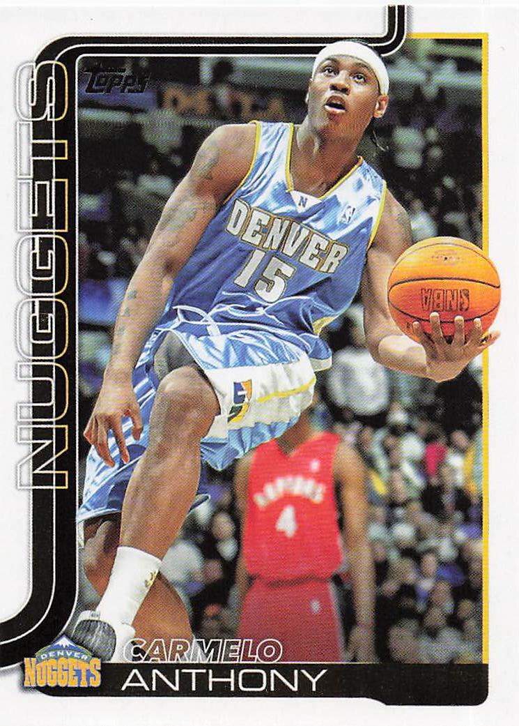 2025-26 Topps Basketball Carmelo Anthony #256