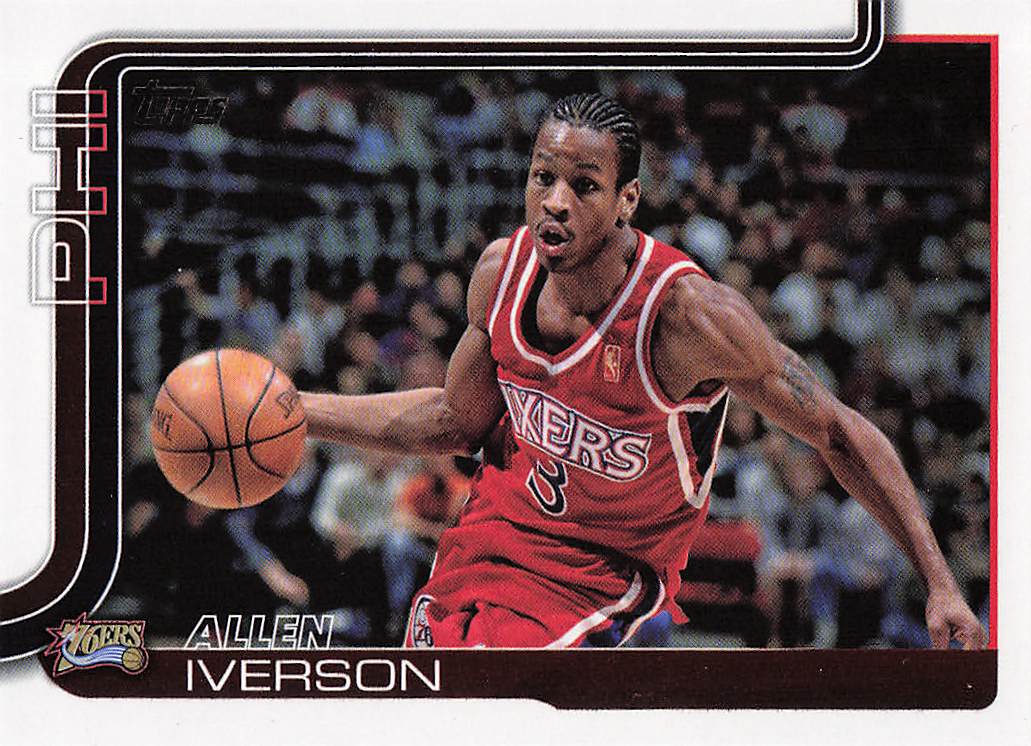 2025-26 Topps Basketball Allen Iverson #253