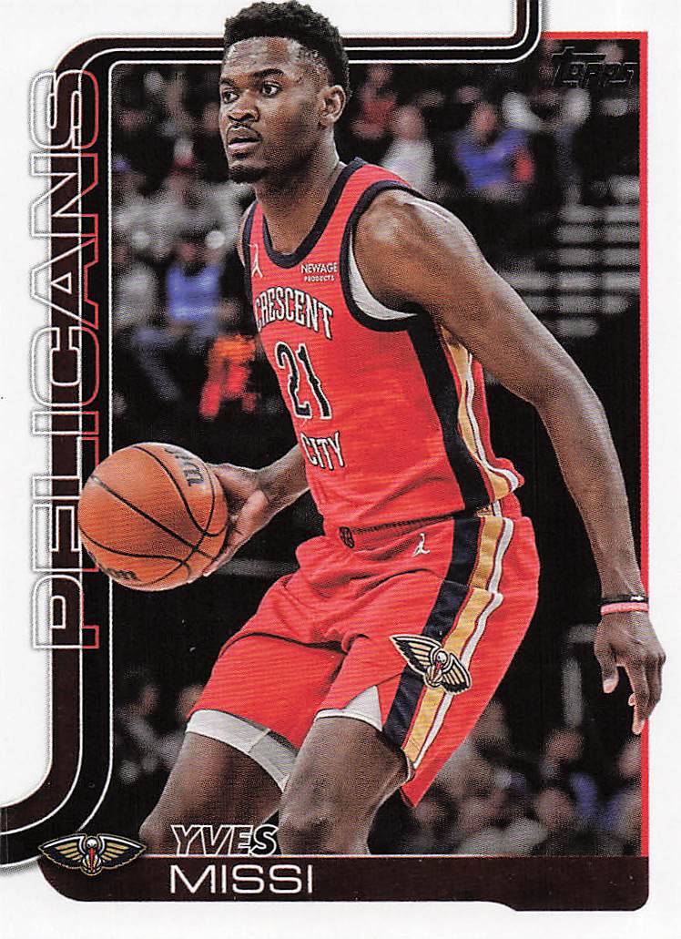 2025-26 Topps Basketball Yves Missi #191