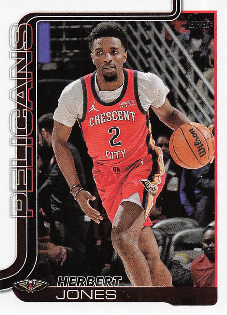 2025-26 Topps Basketball Herbert Jones #189