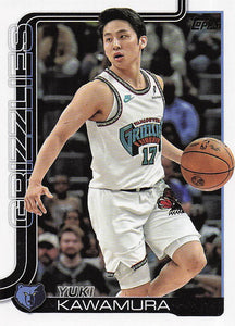 2025-26 Topps Basketball Yuki Kawamura #188