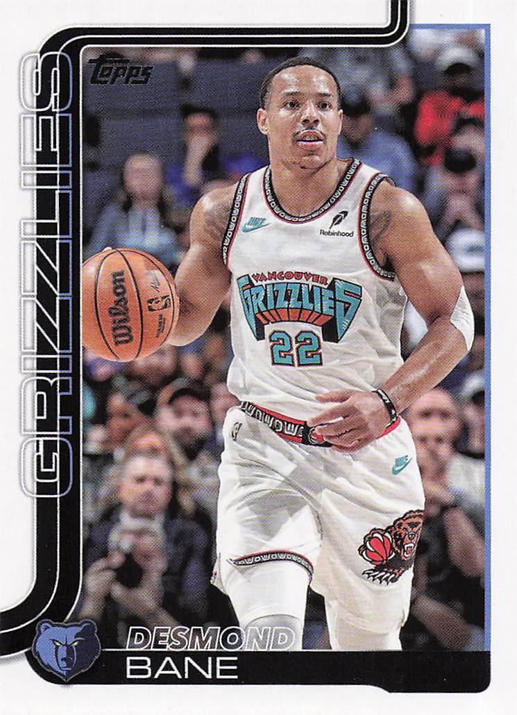 2025-26 Topps Basketball Desmond Bane #185