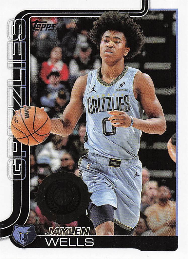 2025-26 Topps Basketball Jaylen Wells #183