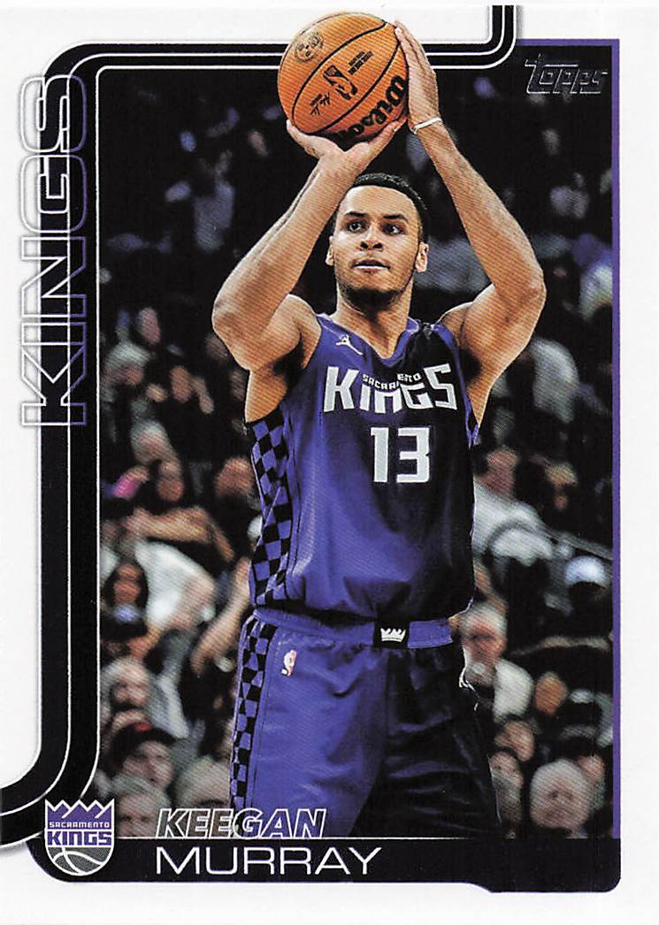 2025-26 Topps Basketball Keegan Murray #166