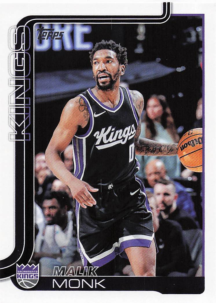 2025-26 Topps Basketball Malik Monk #164