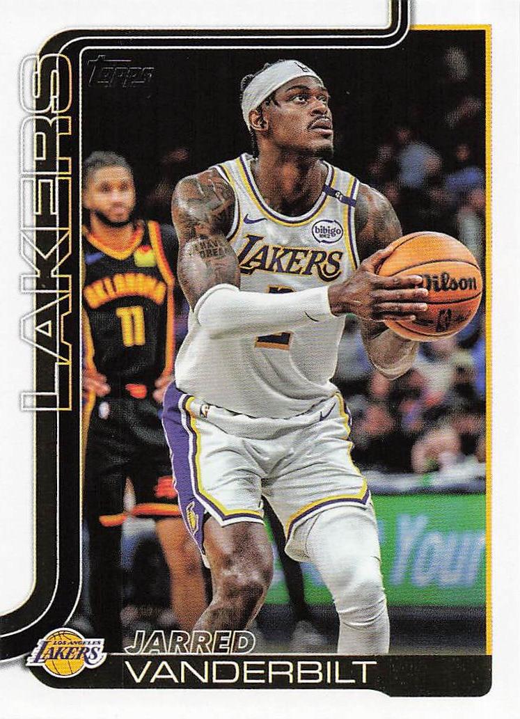 2025-26 Topps Basketball Jarred Vanderbilt #155