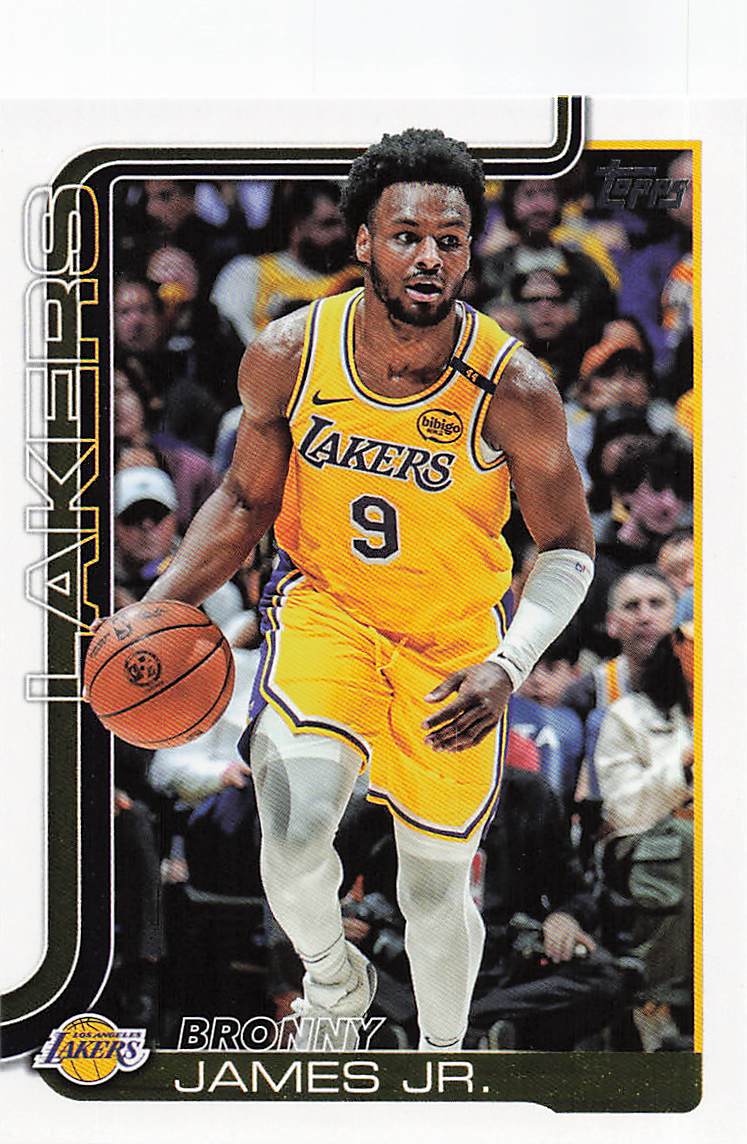 2025-26 Topps Basketball Bronny James Jr. #152