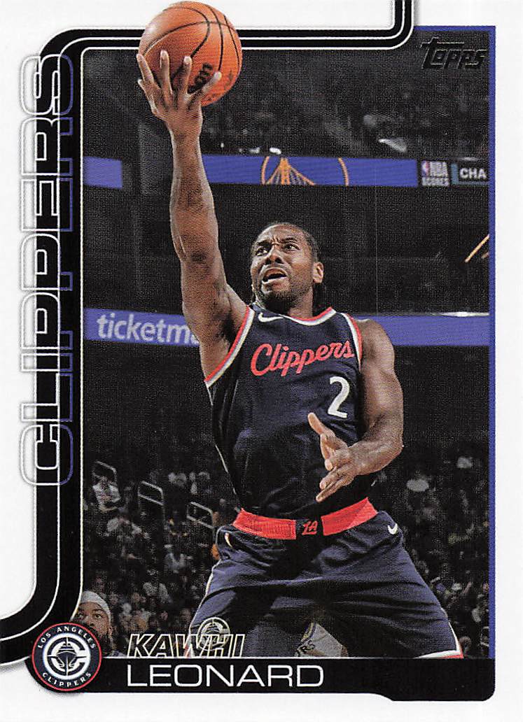 2025-26 Topps Basketball Kawhi Leonard #142