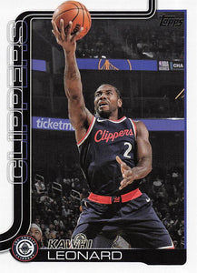 2025-26 Topps Basketball Kawhi Leonard #142