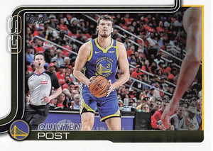 2025-26 Topps Basketball Quinten Post #139