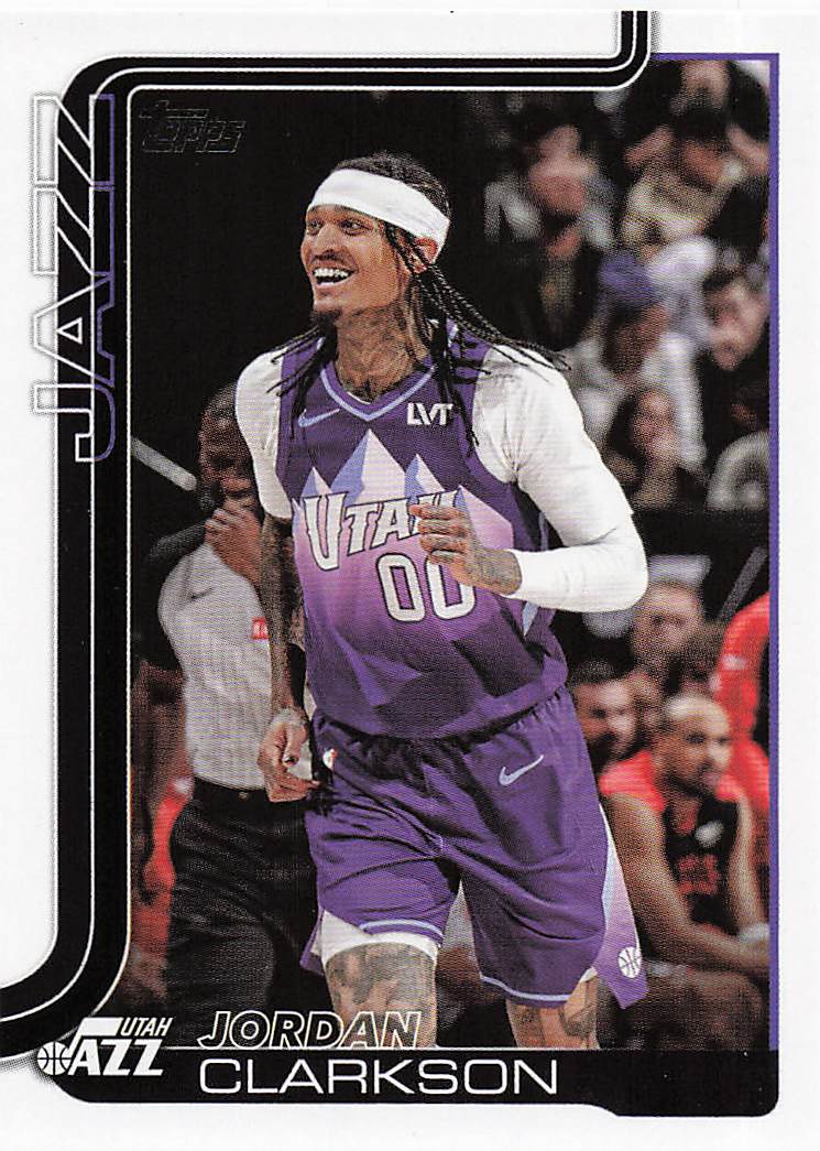 2025-26 Topps Basketball Jordan Clarkson #132