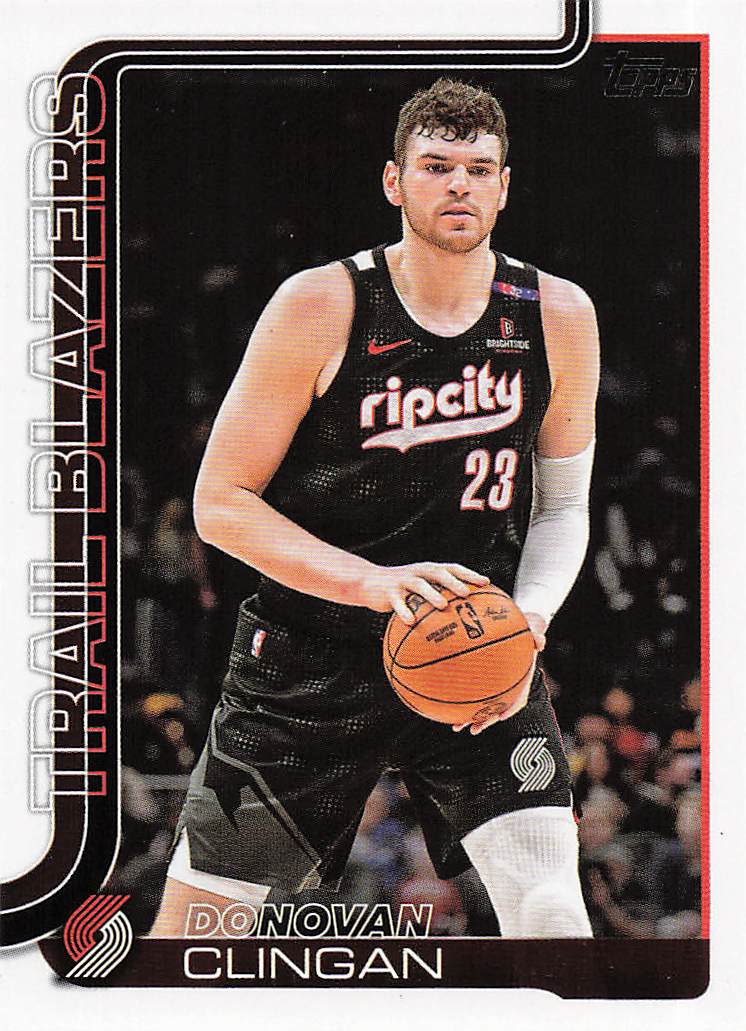 2025-26 Topps Basketball Donovan Clingan #126