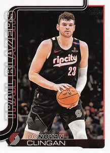 2025-26 Topps Basketball Donovan Clingan #126