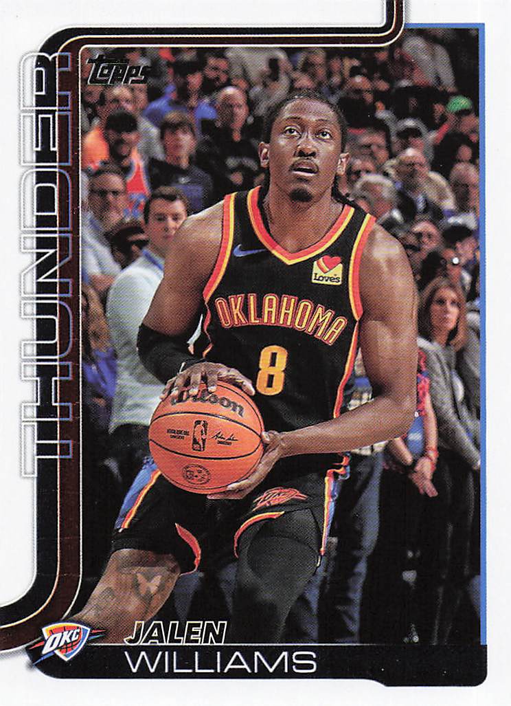 2025-26 Topps Basketball Jalen Williams #116
