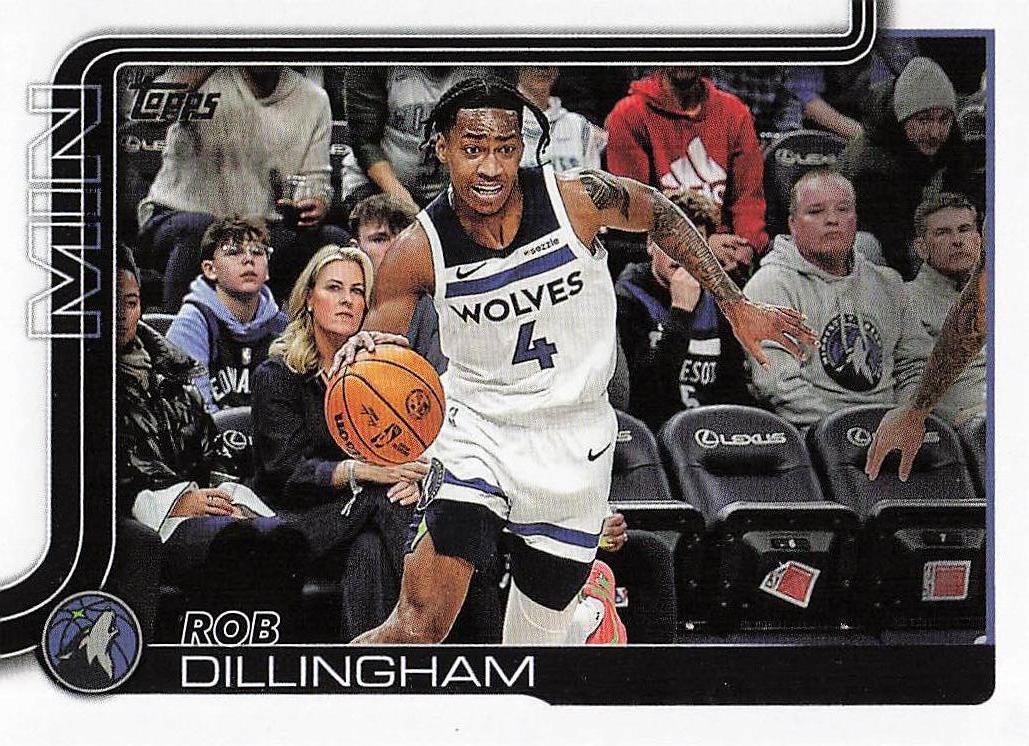 2025-26 Topps Basketball Rob Dillingham #114