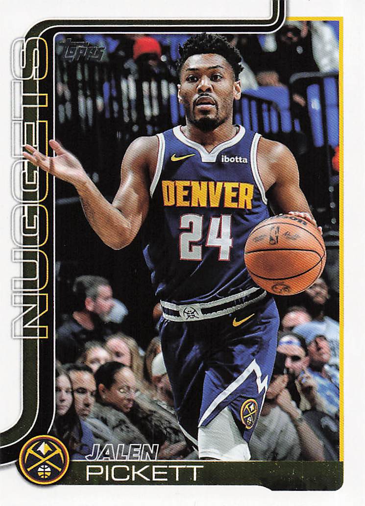 2025-26 Topps Basketball Jalen Pickett #107