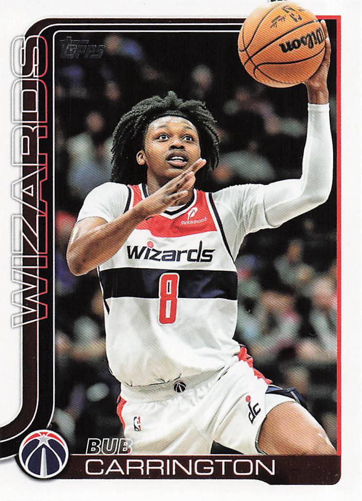 2025-26 Topps Basketball Bub Carrington #97