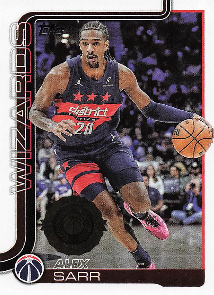 2025-26 Topps Basketball Alex Sarr #96