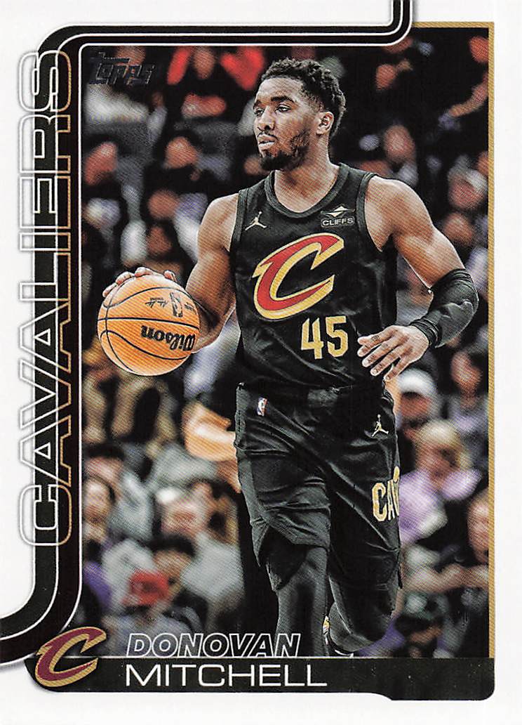 2025-26 Topps Basketball Donovan Mitchell #80
