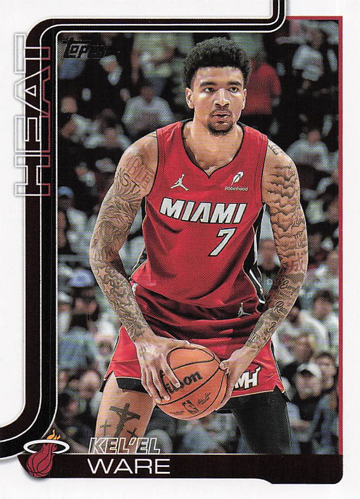 2025-26 Topps Basketball Kel'el Ware #74