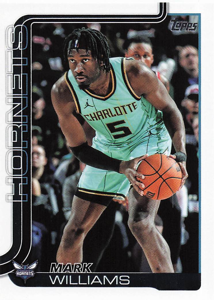 2025-26 Topps Basketball Mark Williams #70