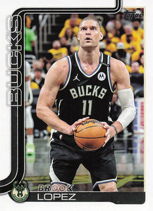 2025-26 Topps Basketball Brook Lopez #58
