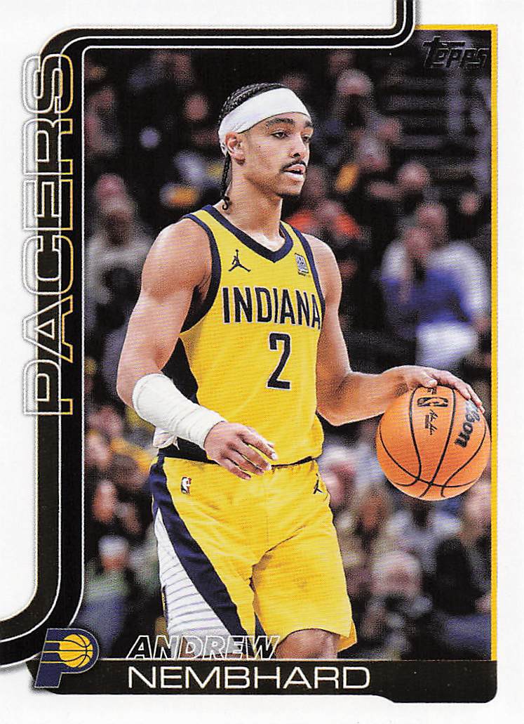 2025-26 Topps Basketball Andrew Nembhard #52