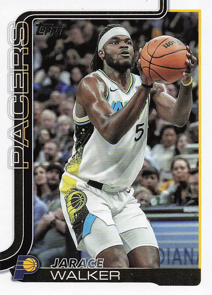 2025-26 Topps Basketball Jarace Walker #50