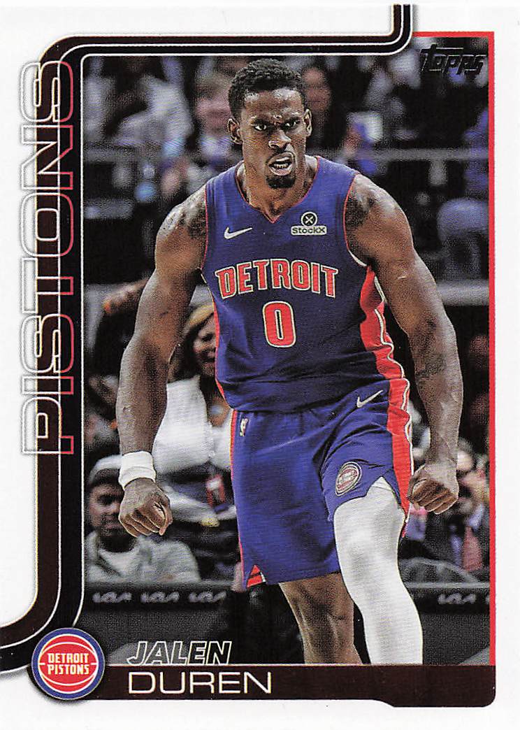 2025-26 Topps Basketball Jalen Duren #41