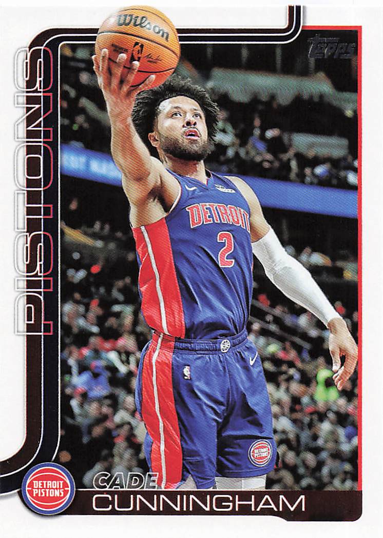 2025-26 Topps Basketball Cade Cunningham #40