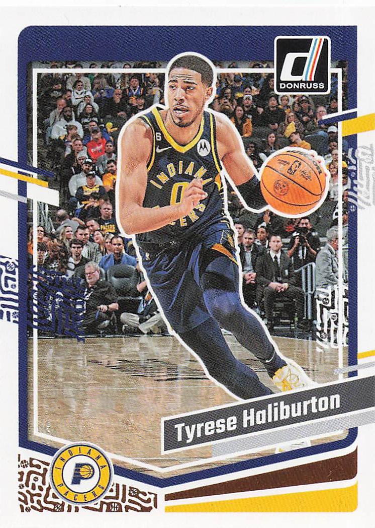 2023-24 Donruss Basketball Tyrese Haliburton #8