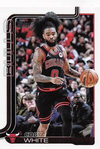 2025-26 Topps Basketball Coby White #34
