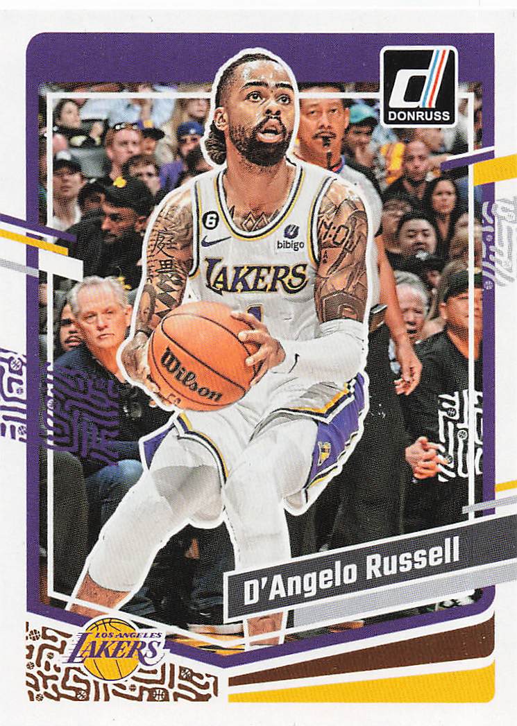 2023-24 Donruss Basketball D'Angelo Russell #118