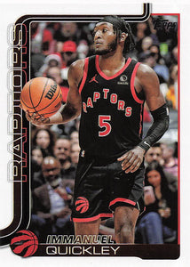 2025-26 Topps Basketball Immanuel Quickley #32
