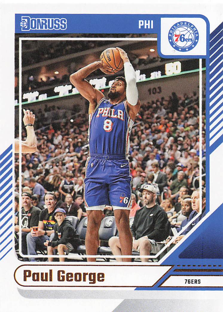 2024-25 Donruss Basketball Paul George #117