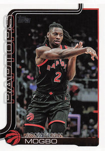 2025-26 Topps Basketball Jonathan Mogbo #29