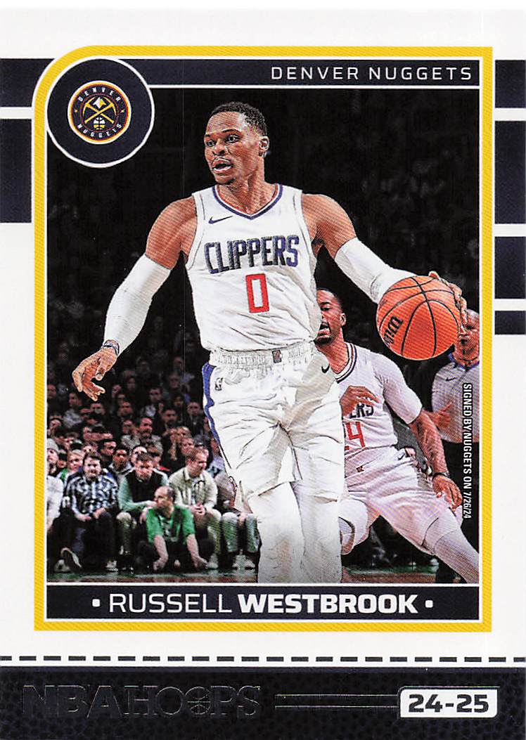 2024-25 Hoops Basketball Russell Westbrook #114