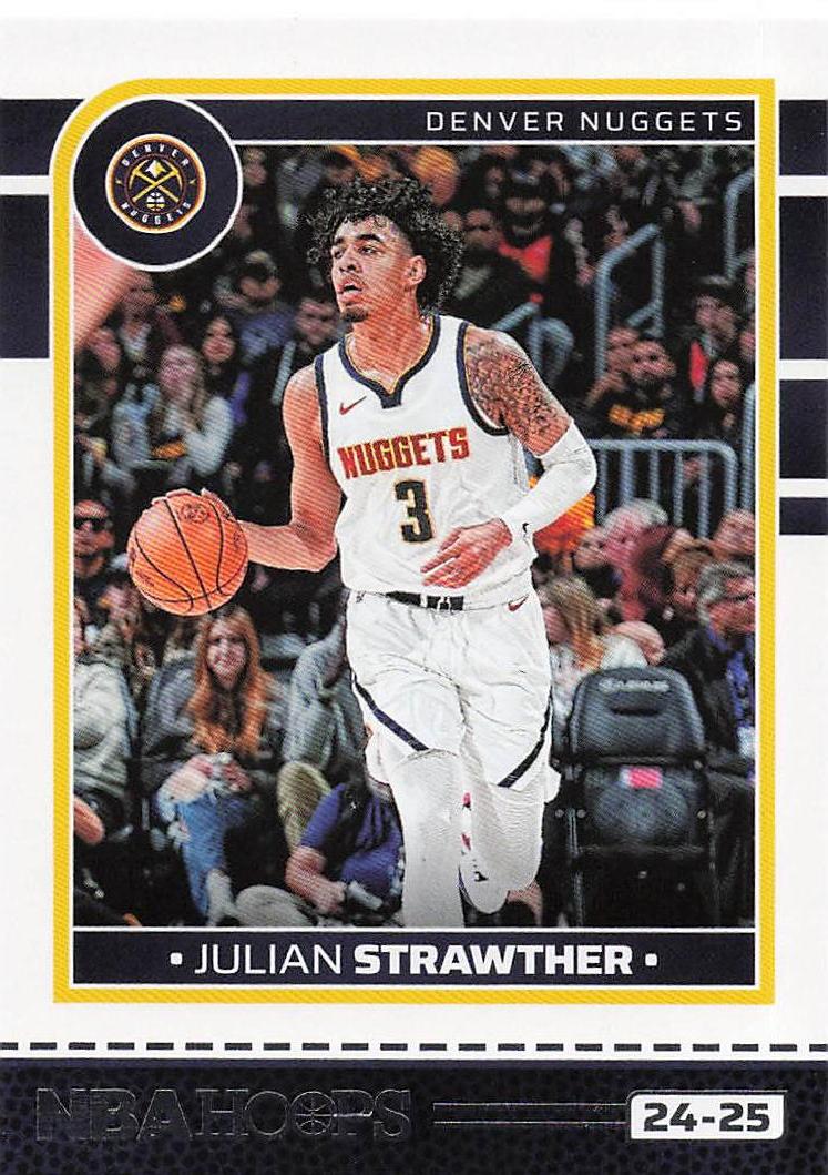 2024-25 Hoops Basketball Artist Proof Julian Strawther #174