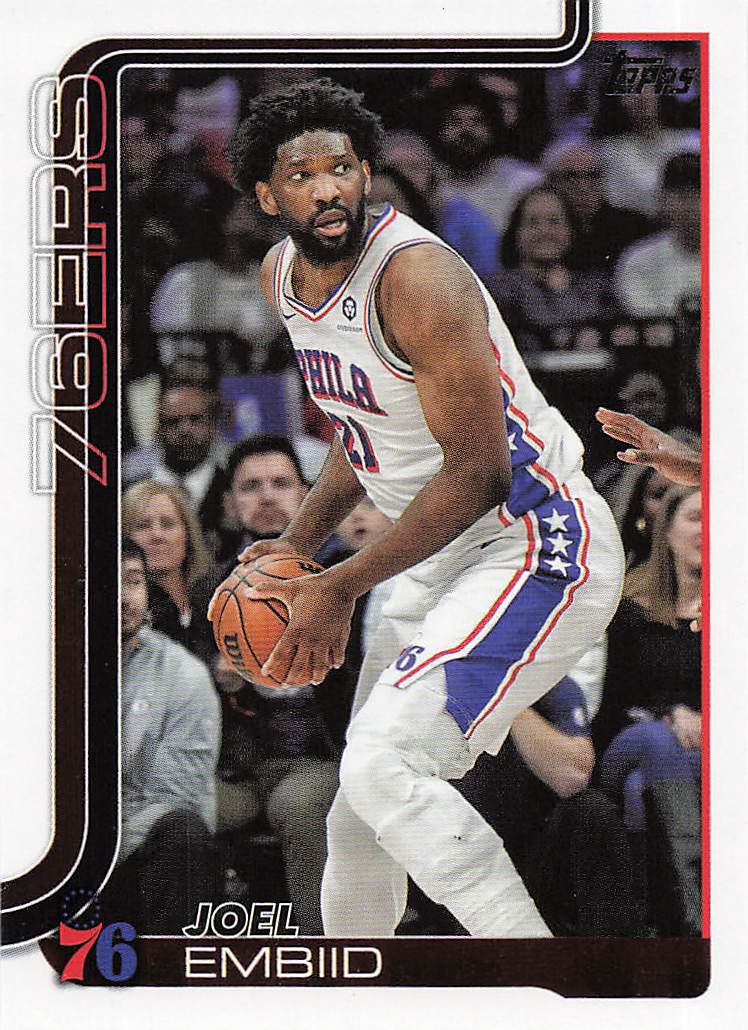 2025-26 Topps Basketball Joel Embiid #22
