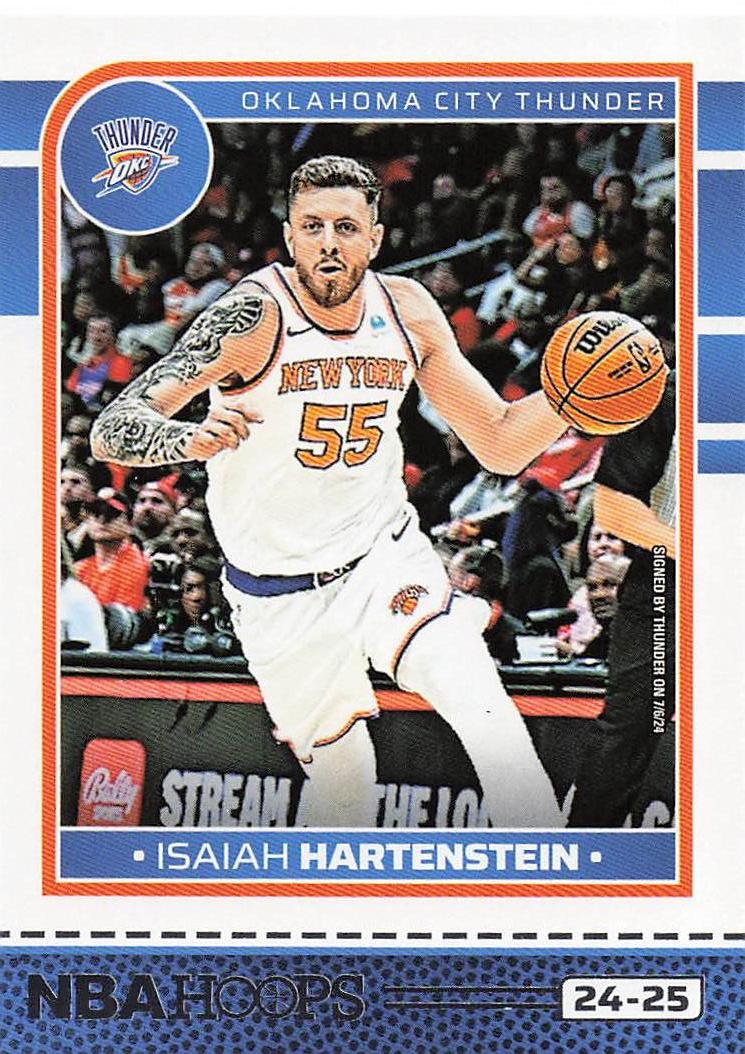 2024-25 Hoops Basketball Isaiah Hartenstein #139